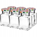 Słoik szklany z zakrętką TO fi53 150ml - 6 szt
