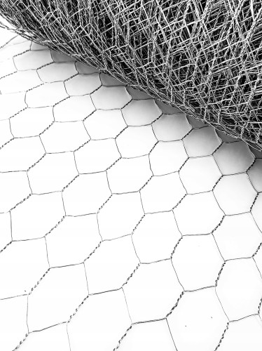 Siatka heksagonalna ogrodzeniowa 1m x 10m ocynk