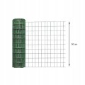 Siatka ogrodzeniowa pleciona 0,5m x 5m zielona