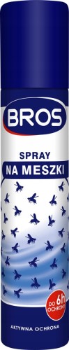 Preparat odstraszający meszki w sprayu BROS 90ml