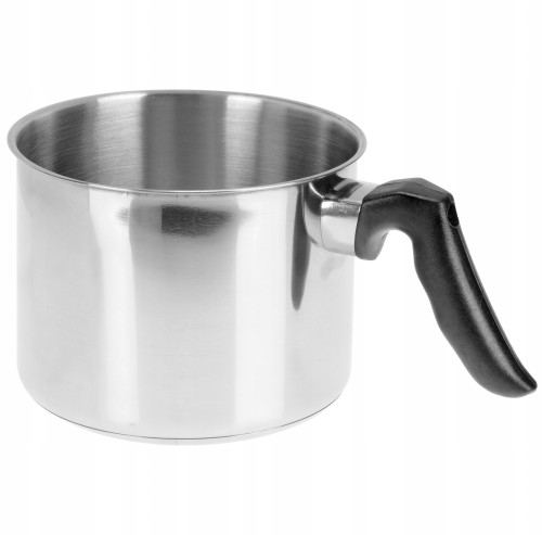 Garnek do mleka nierdzewny z rączką 14cm 1,5l