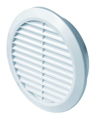 Kratka wentylacyjna okrągła T30 fi100 biała