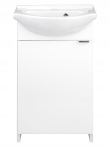 Szafka łazienkowa stojąca z umywalką 40 Kredo biała