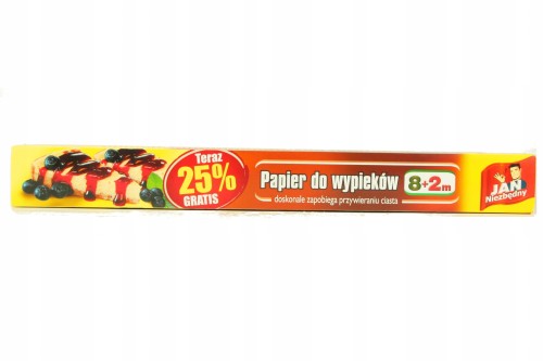 Papier do pieczenia wypieków Jan Niezbędny 8m