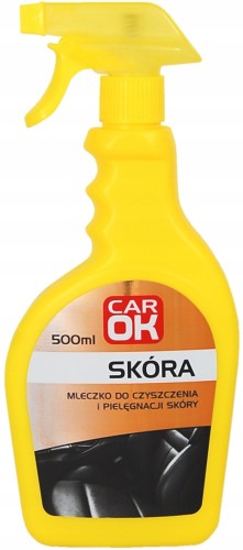 Preparat mleczko do czyszczenia skóry samochodowej 500ml