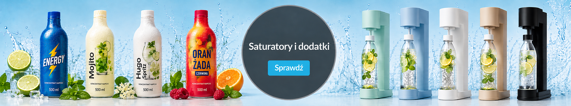 Saturatory i syropy